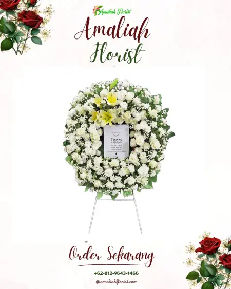 Krans Bunga Duka Gandaria Selatan